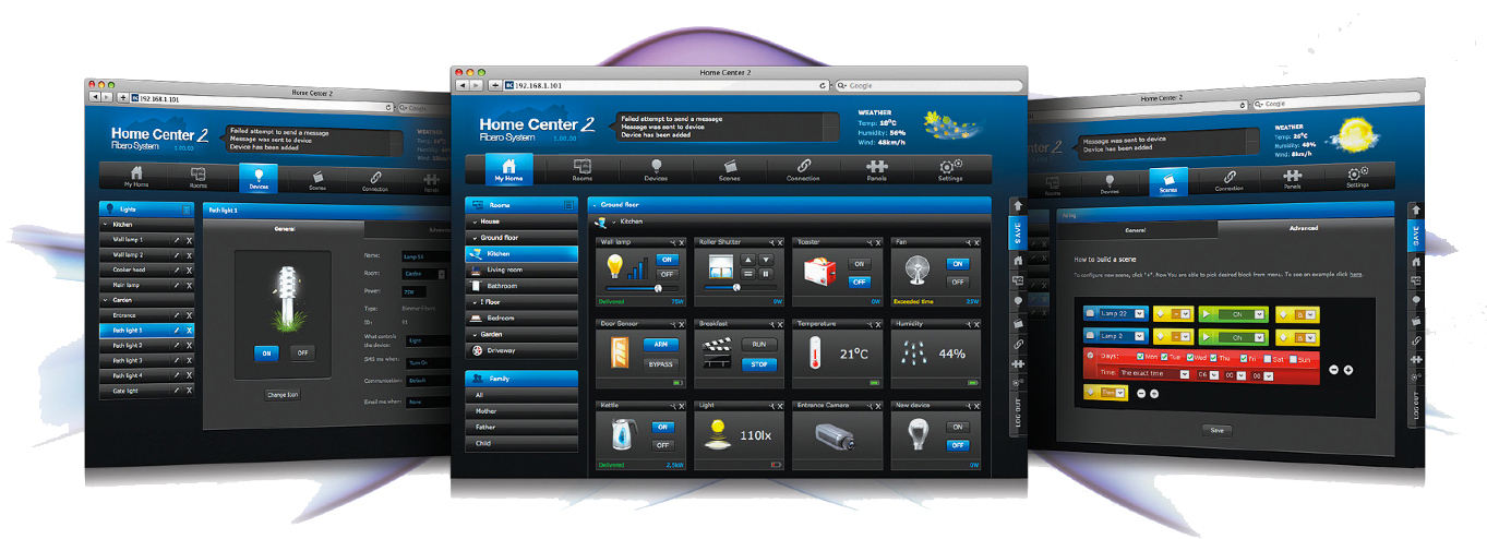 installateur Home Center 2 Belgique, interface de contrôle domotique nouvelle génération